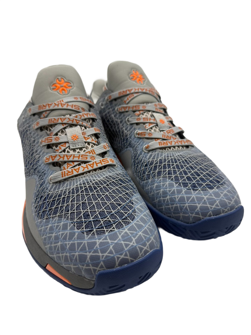 Fusion 1 Hardcourt in Grey - View 2 showing side profile